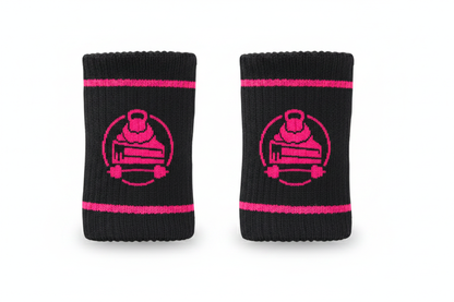 Iron Cake Wristbands – Pink Stripes