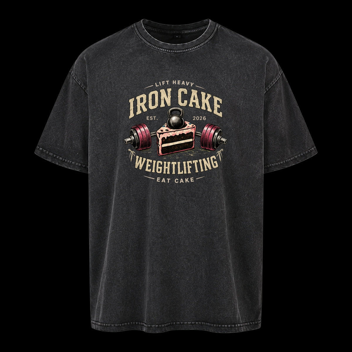 IRON CAKE OLD SCHOOL TEE