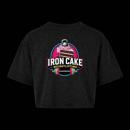 IRON CAKE CROPPED TEE