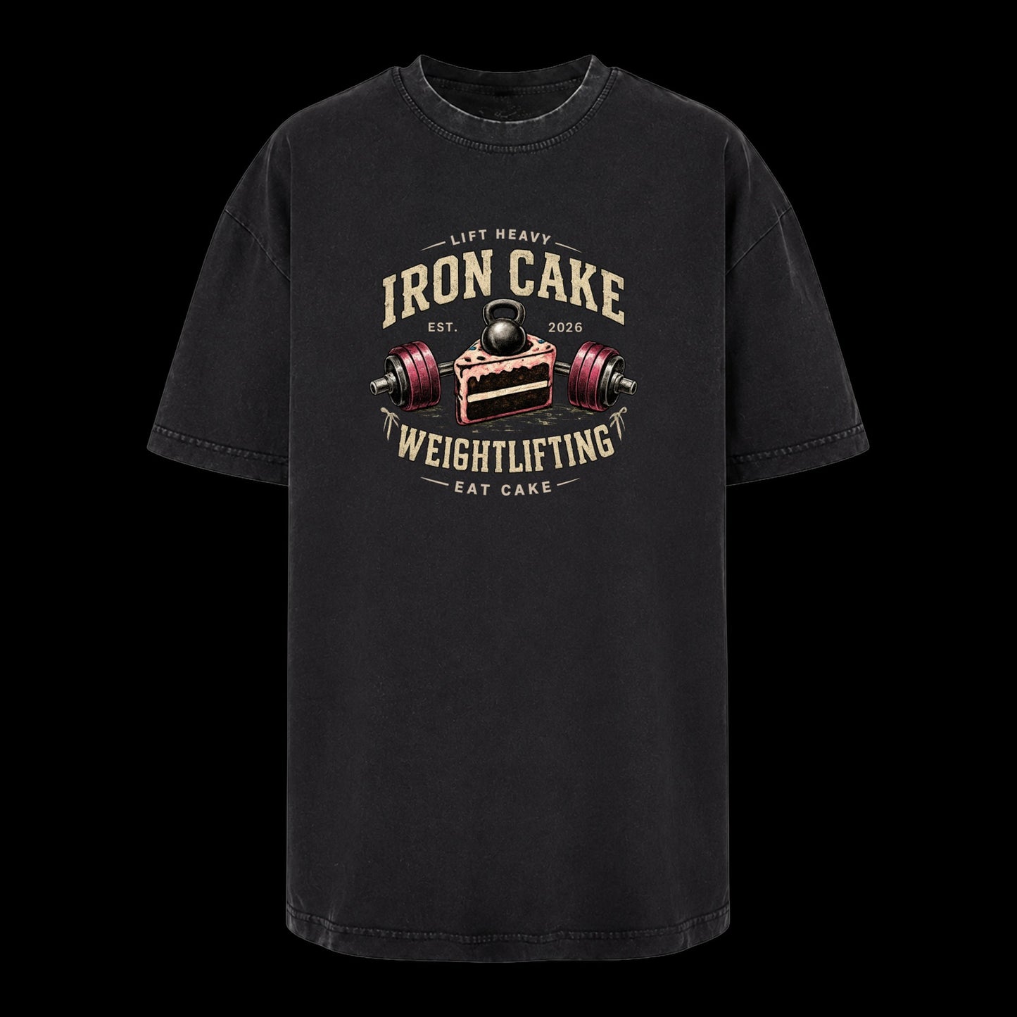 IRON CAKE OLD SCHOOL TEE